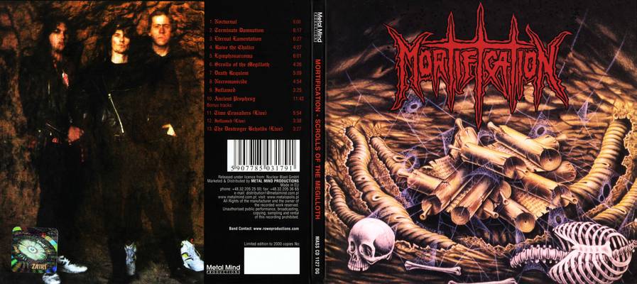 mortification -scrolls of megilloth